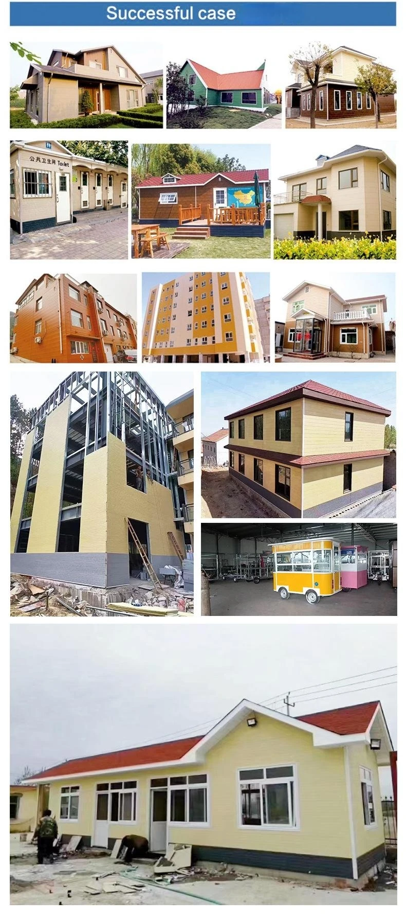 Fireproof Color Steel siding panels exterior wall pu wall panel siding for house factory