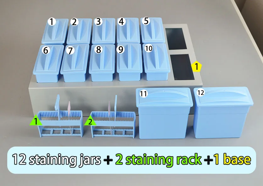 staining jar and rack