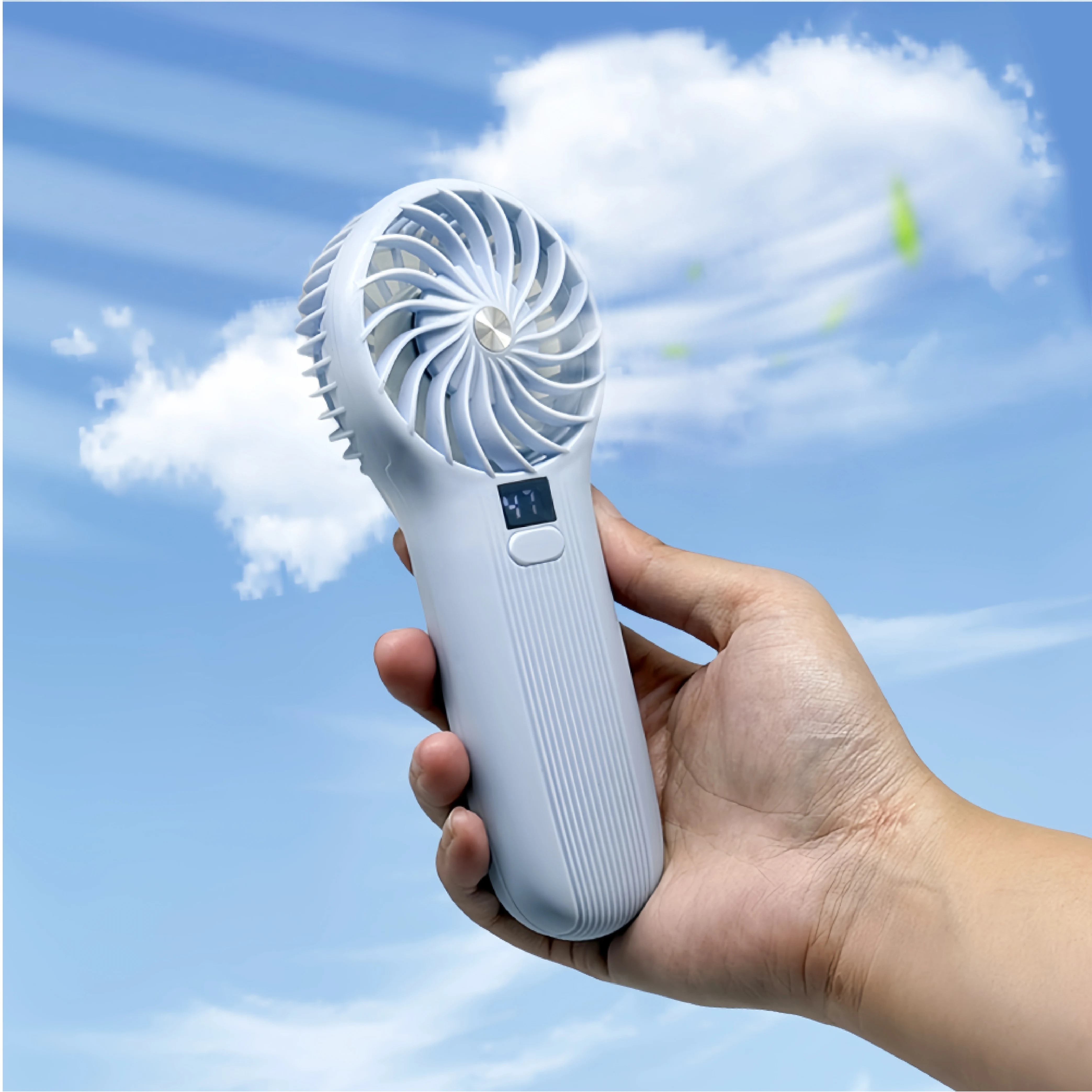 Portable Outdoor Mini Fan, LAMJIE, 5V, Battery - detail 2