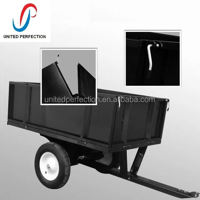 Хит продаж тележка с опрокидывающей фермой полезный прицеп вездевающий самосвал низким MOQ