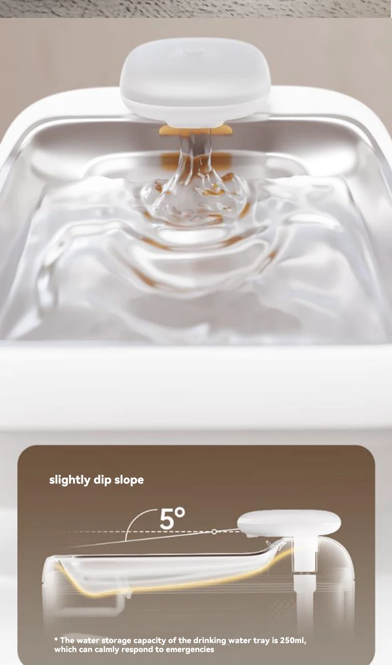 Hot Selling Smart Pet Water Dispenser Constant Temperature Heating Can Automatically Circulate Unplugged Pet Supplies factory