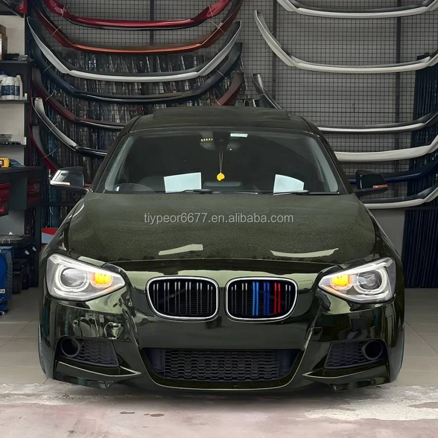 product tiypeor led lights car front bumper kidney grille for bmw 1 series f20 2012   2014 front grilles-6