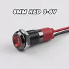 8mm rojo 3-6v