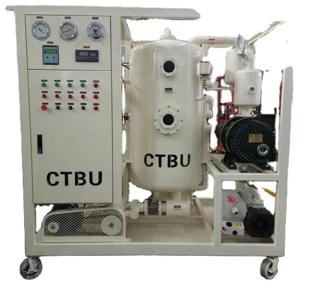 Model ZLS-100 Double stage vacuum transformer oil treatment machine