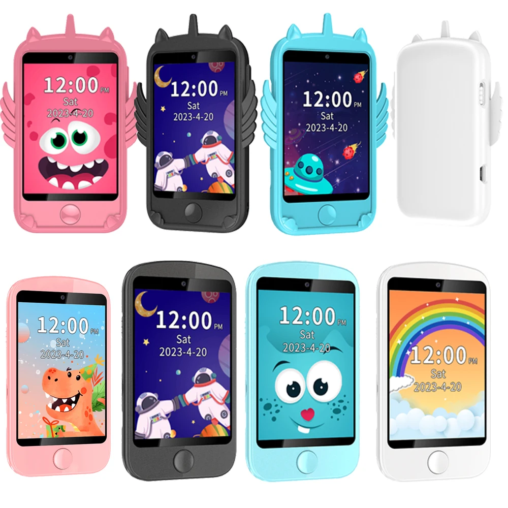 Prysyedawn Teléfono inteligente para niños para niñas, regalos de cu Prysyedawn Teléfono inteligente para niños para niñas, regalos de cu