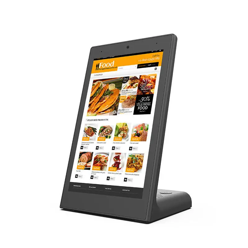 Restaurant Menu Display Digital Board for Indoor and Outdoor Advertising Touchscreen Custom OEM Solutions