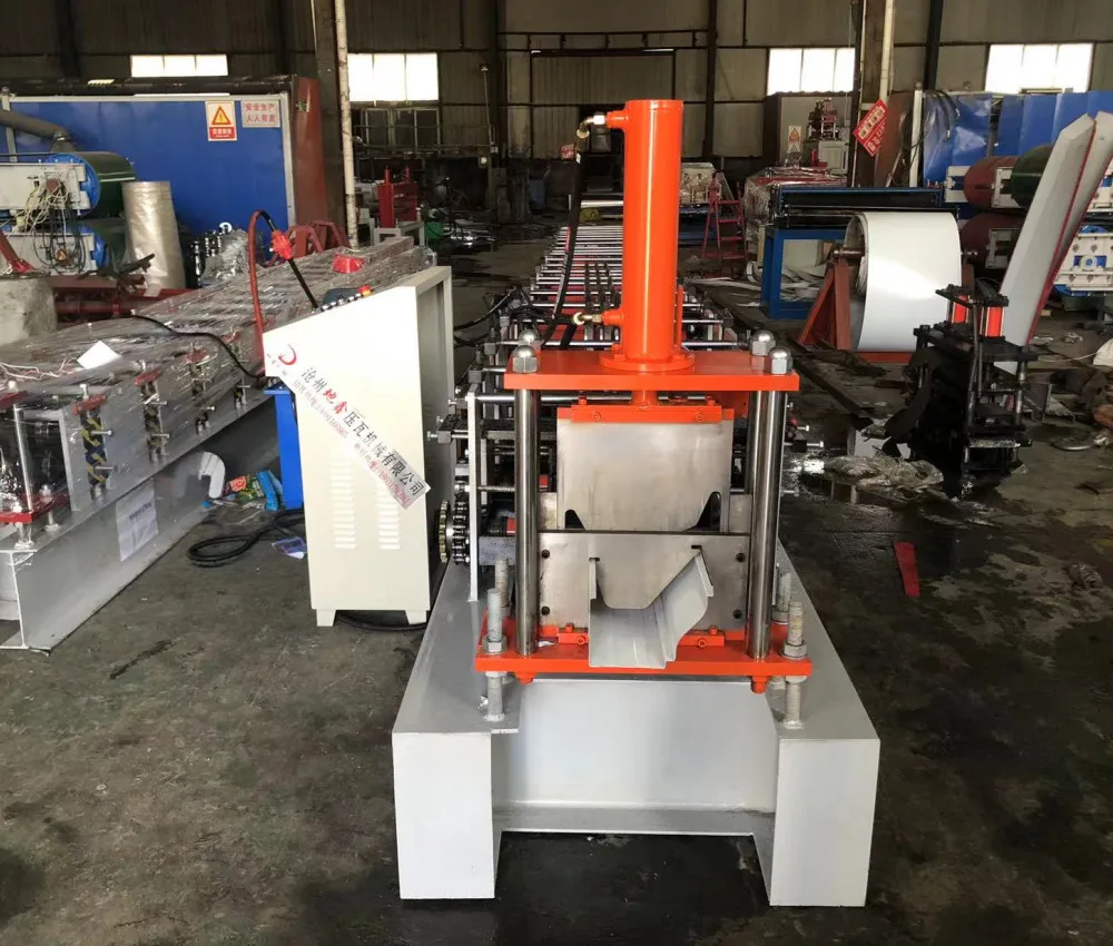 2022 Hot Sale Rain Gutter Forming Machine Roof Gutter Machine Seamless Gutter Machine Mobile