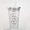 Estilo oso + pajita de silicona