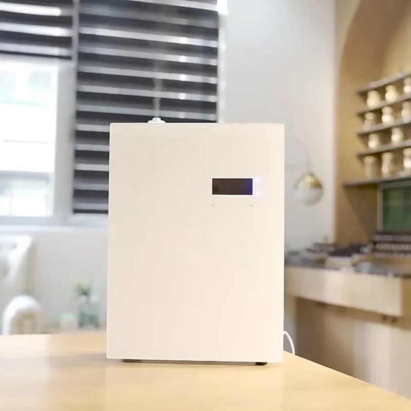 SCENTA Custom Logo Metal Design Stand Alone Bluetooth HVAC Fragrance Air System Aroma Diffuser Scent Machine for Hotel