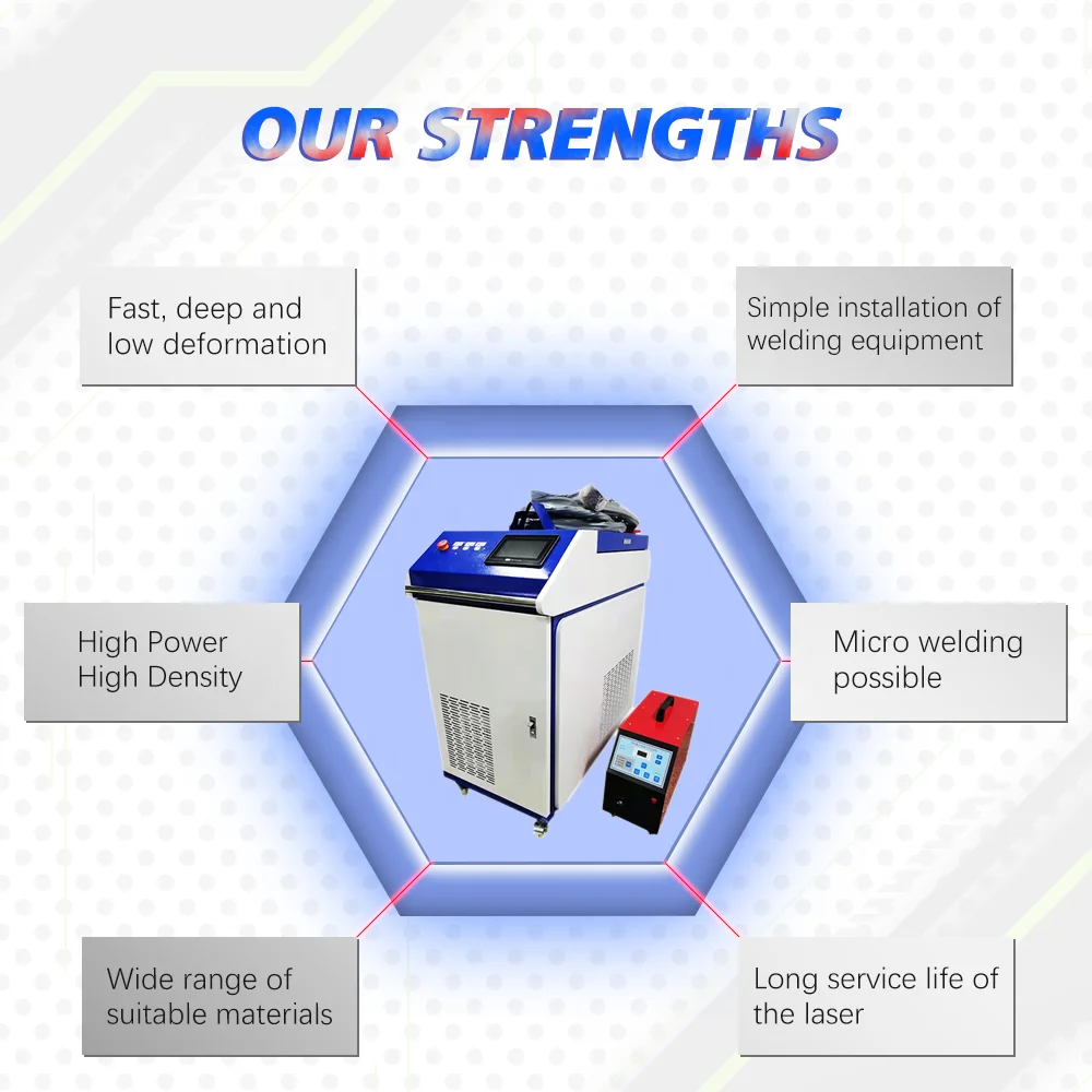 Handheld fiber laser welding machine