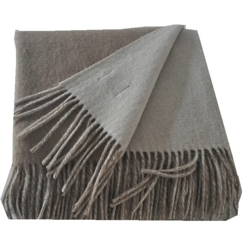 BLUE PHOENIX Double-sided Blanket 100 Camel Hair Wholesale Borrego Blankets Superman Blanket Two Side Woven Luxury 3-4