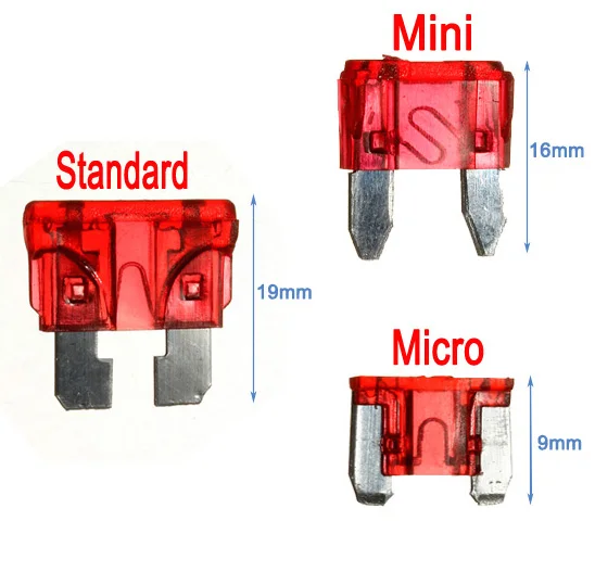 100-Pack Car Fuse Holder PCB Board – Medium/Mini/Micro Blade, 32V – Insertion Type For Automotive & Boat