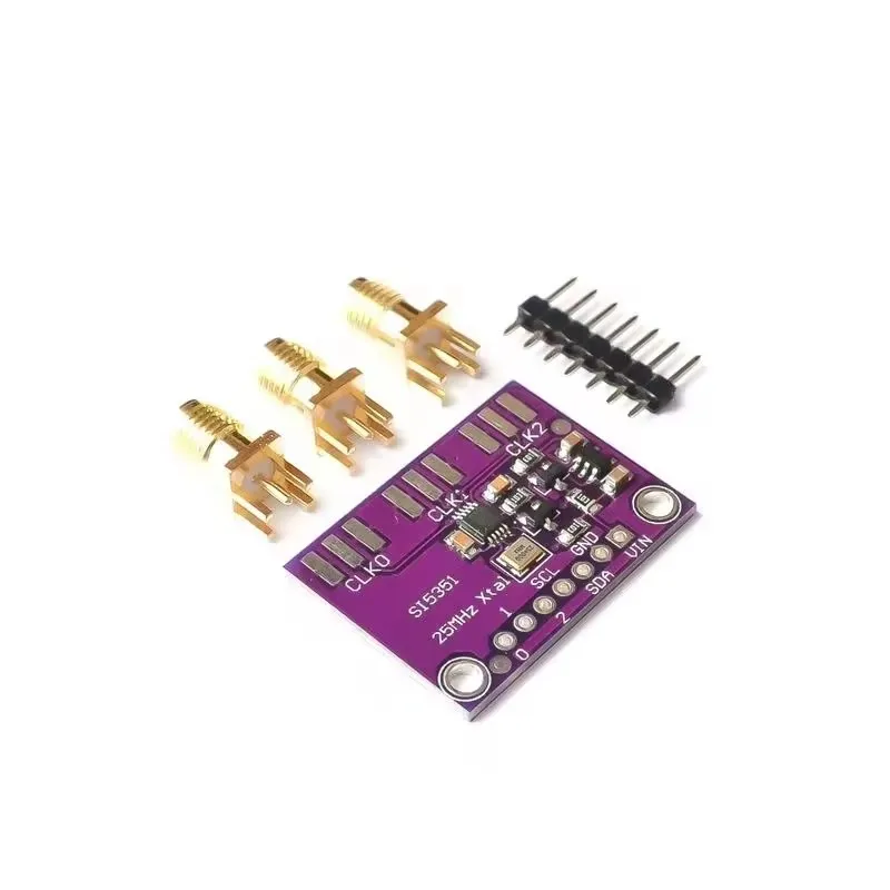 SI5351 High frequency signal square wave frequency generator Clock signal generator module signal generator