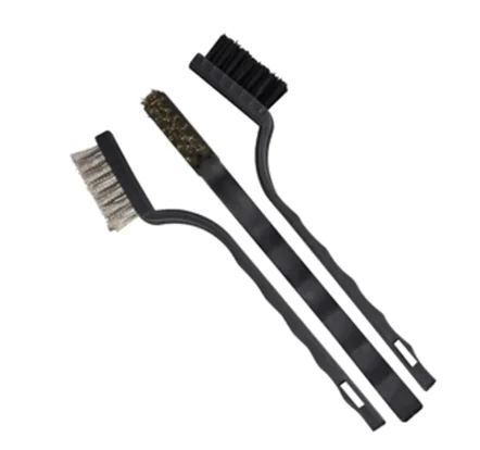 SUNSHINE SS-046 3 In1 Mobile Phone Repair Motherboard Anti-static Steel Brush Fine Cleaning Brush Repair Soft Brush Cleaning