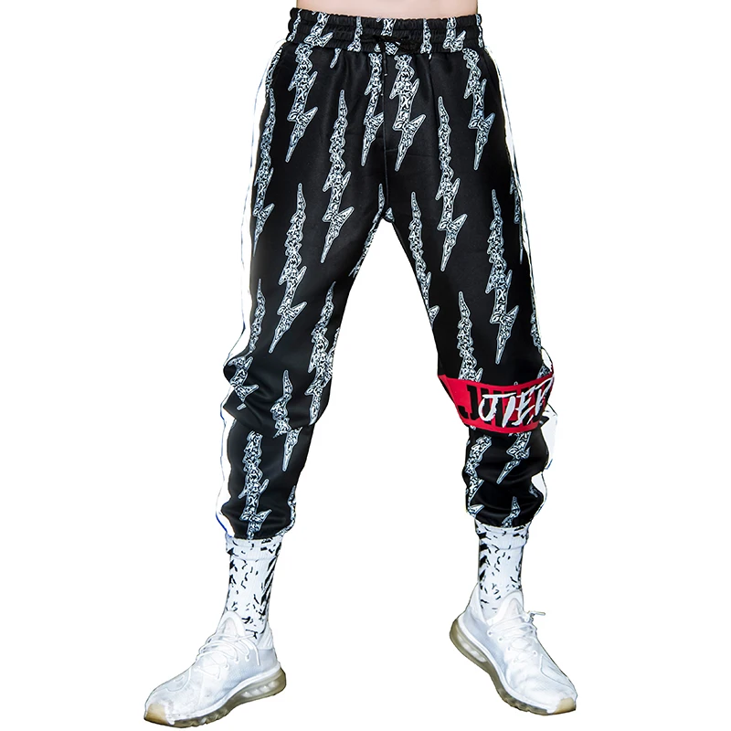 Pantalones Reflectantes De Rayas Laterales Para Mujer,Pantalón De Chándal  Con Cintura Elástica,Diseño De Pie Pequeño,En Blanco Y Negro,Rojo - Buy  Pantalones De Chándal De Los Hombres,Pantalones Reflectantes Product on  Alibaba.com