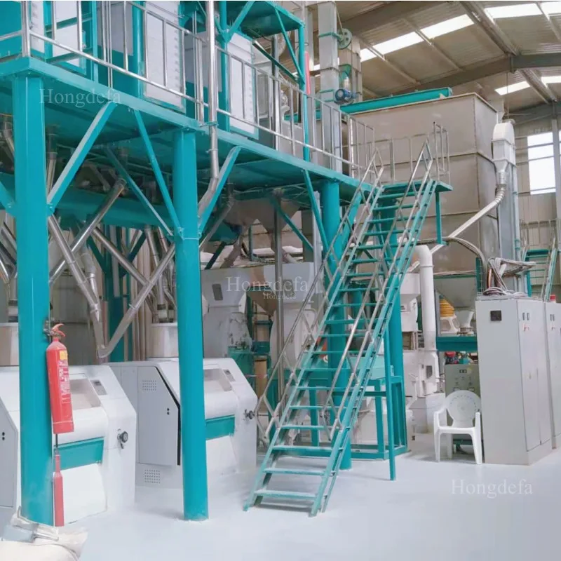 Small Scale 2T/H Maize Milling Machine - Compact Corn Flour Mill with Low Investment