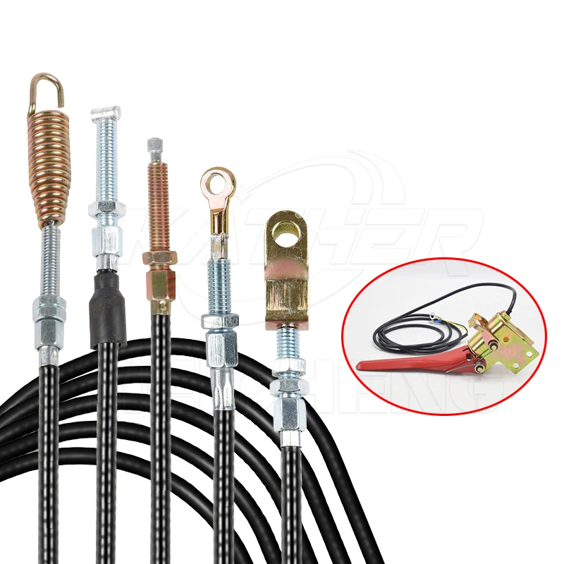 إمدادات المصنع: كابل القابض، وكابل الخنق، وخط إطفاء اللهب، وخط الترس العكسي، لأجزاء ومكونات المحراث والزارعة التي تعمل بالبنزين أو الديزل