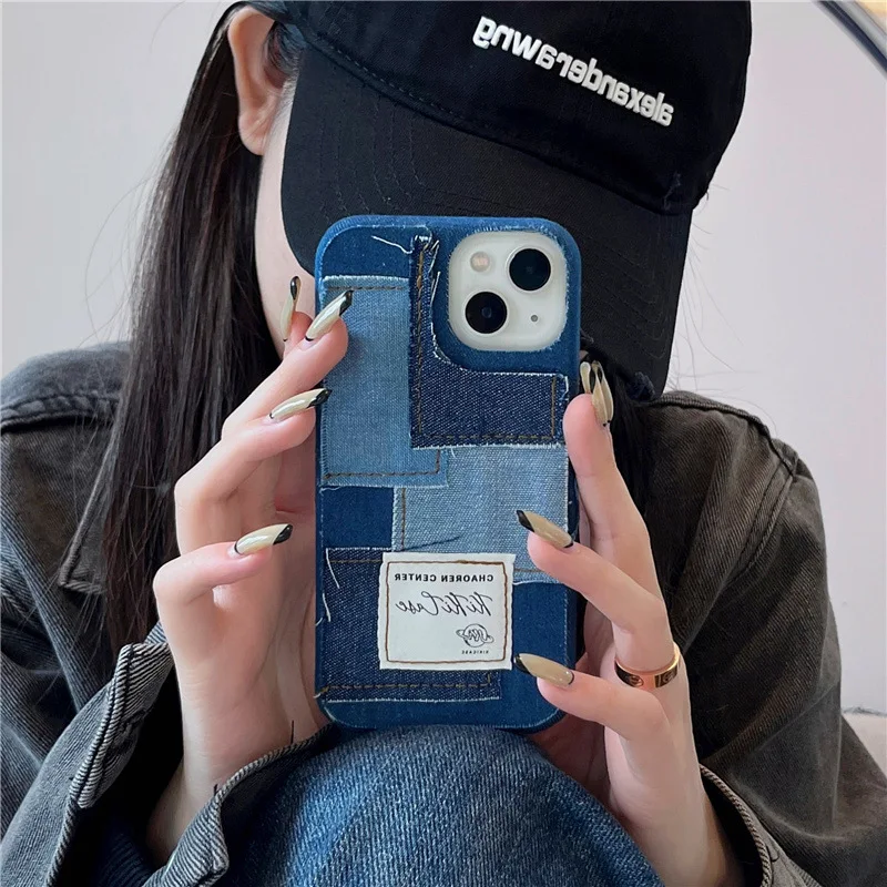 Iphone Denim Mobile Phone Case, Denim Mobile Phone Cover