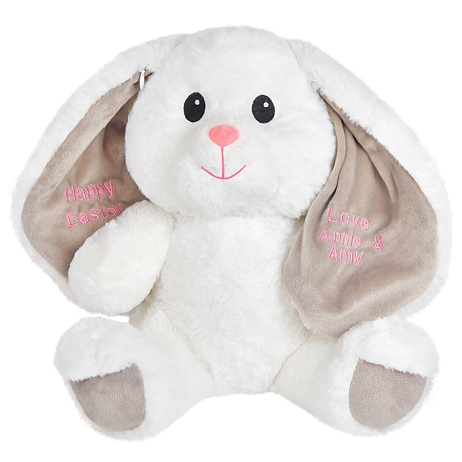 Custom Plush Rabbit Doll Embroidered Name Easter Bunny Toy Personalized  Stuffed Animal Soft On Big Ears For Gifts - Buy Plush Soft Plush Toy  Uniform Stuffed Animals Plush Bear Birthday Gift,Floopy Companion