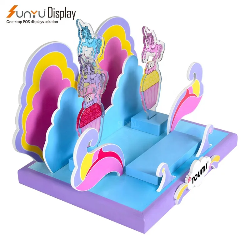 Sunyu New Design Custom Acrylic Cosmetic Perfume Display Stand Make up Display Racks