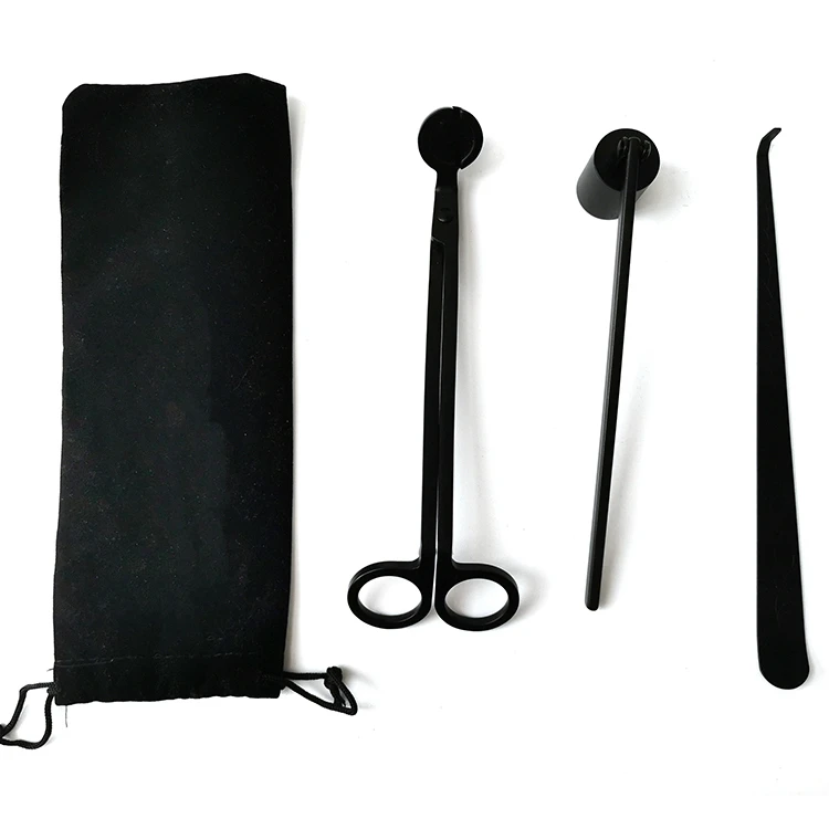 Accessories Snuffer Wick Trimmer Dipper And Tray Candle Tool Set Buy