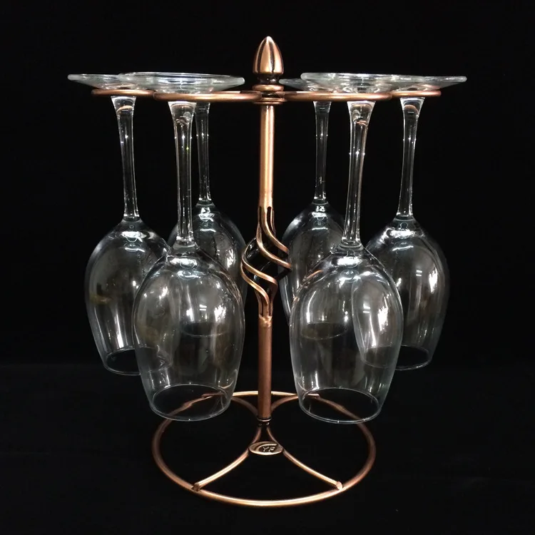 Hot Sale New Design Stainless Steel Suspension Wine Bottle Holder