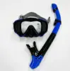 Black Blue Headcloth Set