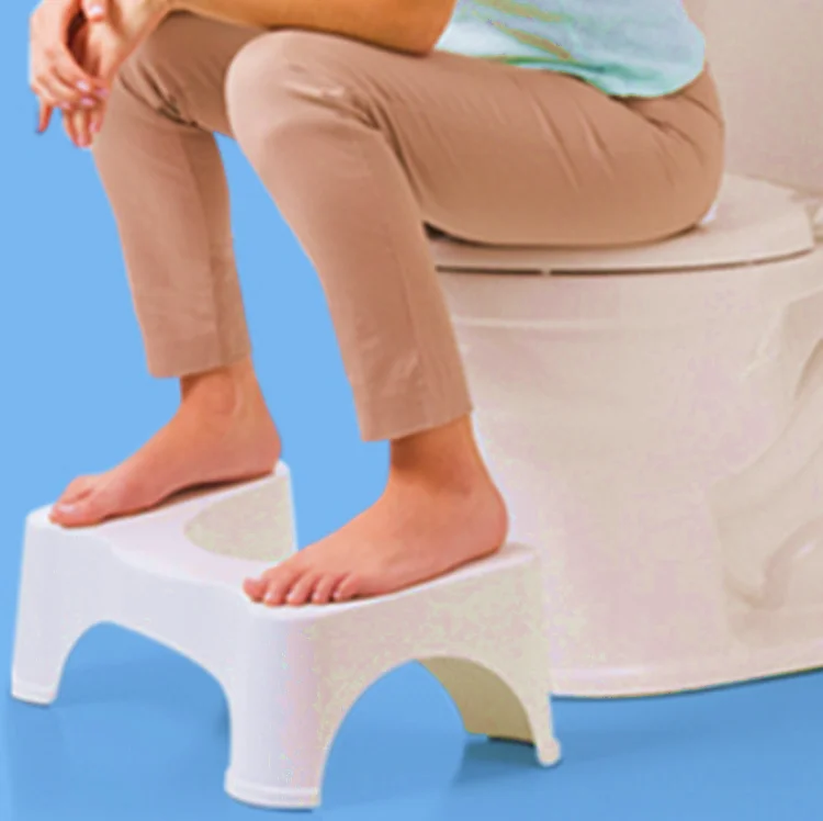 High Quality Custom Logo Toilet Potty Step Stool Toilet Stool for Kids and Adult Fits All Toilets