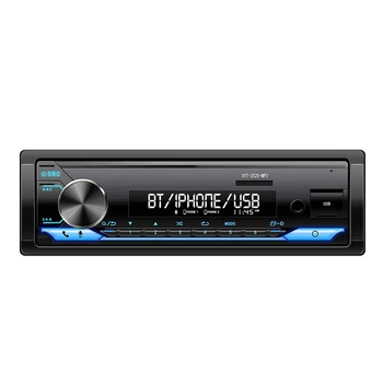 Hot Selling High Fidelity High Quality Universal Car Radio Stereo 1 Din With Bt Aux Usb Car Mp3 Player