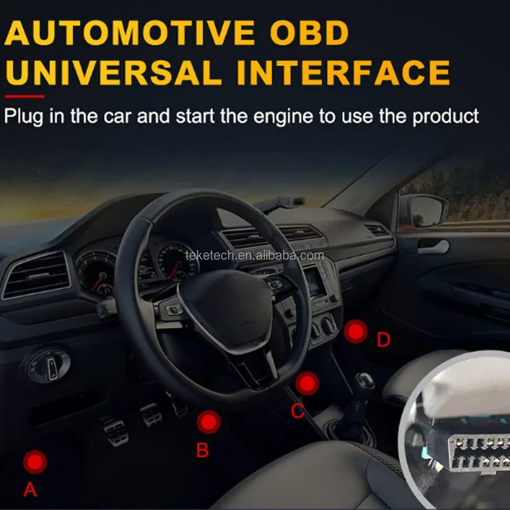 V519 Professional Car Fault Detector Obd2 Scanner Fault Diagnostic