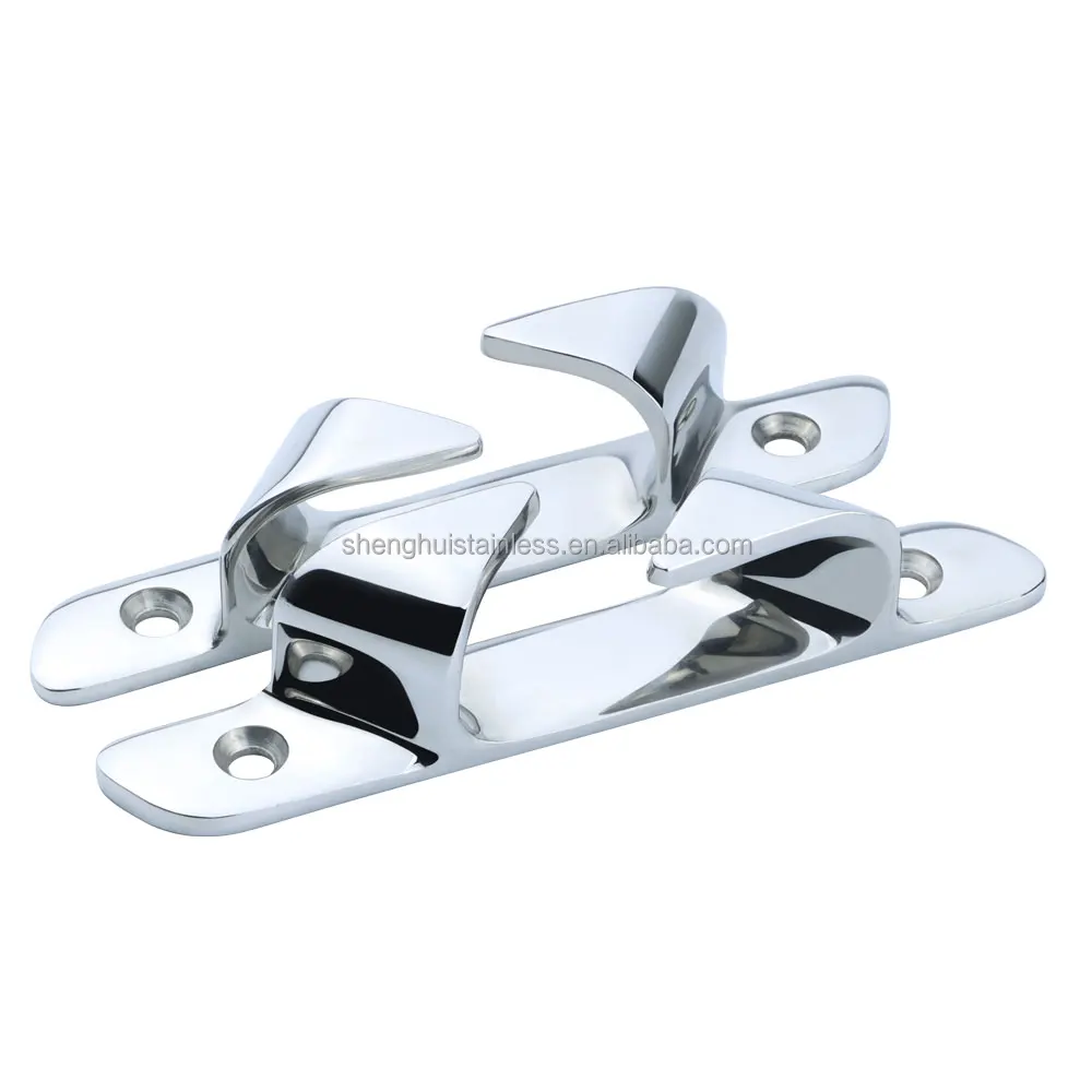 GUIA DE CABO EM AÇO INOX AISI316 COM PONTA INCLINADA (E/D)