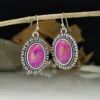 Ancient silver purple turquoise