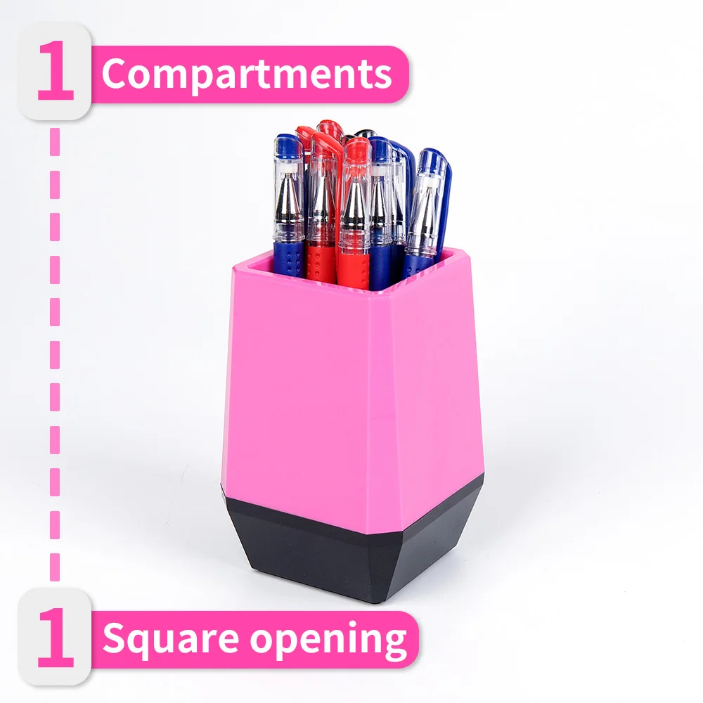 Kejea Plastic Office Stationery Pencil Case Holder Student Cute Storage Organizer