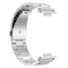 Silver-three-bead steel strap