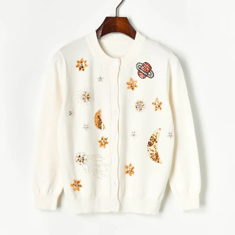 cardigan estrelas