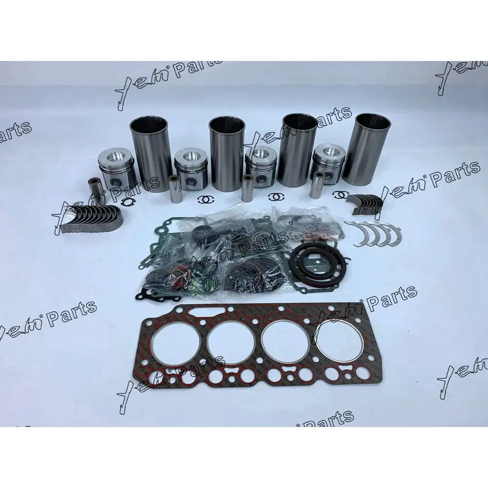 BF4M1012 Rebuild Kit Cylinder Liner Kit With Gasket Kit Bearing for Deutz Diesel Tractor Motor Engine