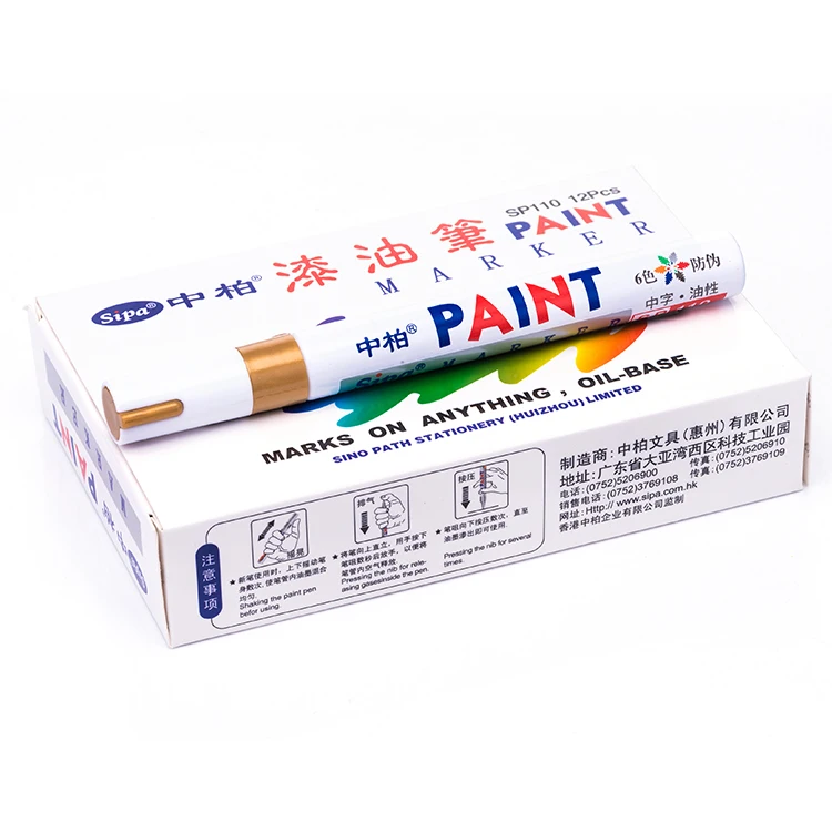 Sipa Sp110 Quick Dry Paint Marker Pen Sunscreen Uv Resistant High ...