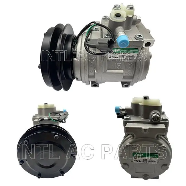 Denso 10PA15C エアコンプレッサー for Komatsu 447200-1741 24V 新品