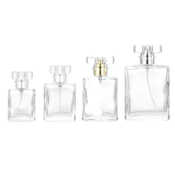 Luxury glass perfume bottle 20ml 30ml 50ml 100ml  perfume glass bottle manufacture