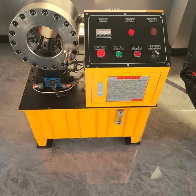 HYT-51 Two Inches Crimper Range High Pressure Button Type Hose Crimping Machine for Agricultural Equipment