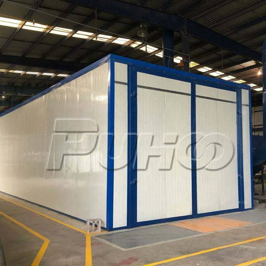 Automatic Recycle Recovery Shot Sand Blasting Room