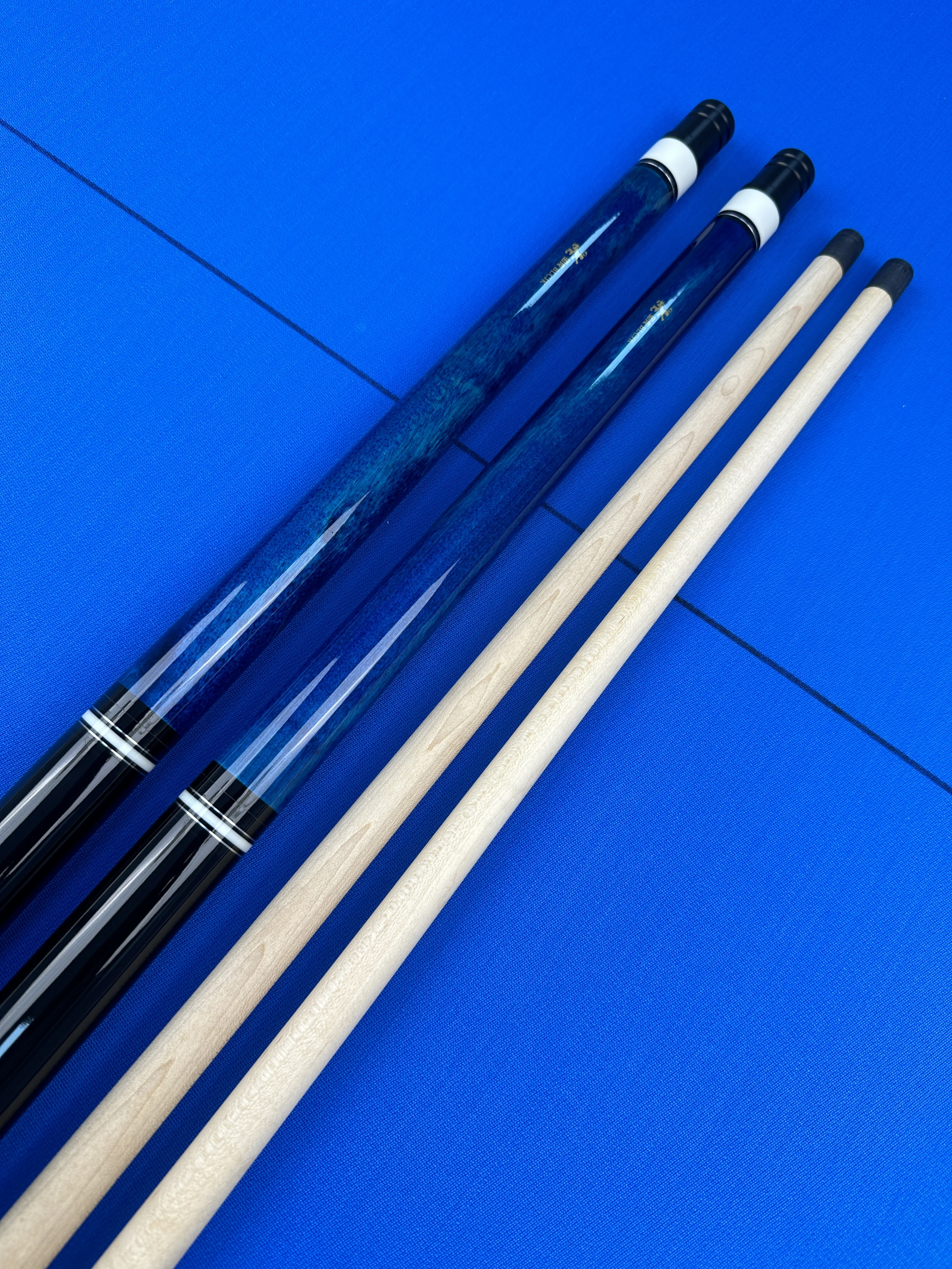 Jump Break Adam II Decal Butt Canadian Maple Wood Cue 147 cm