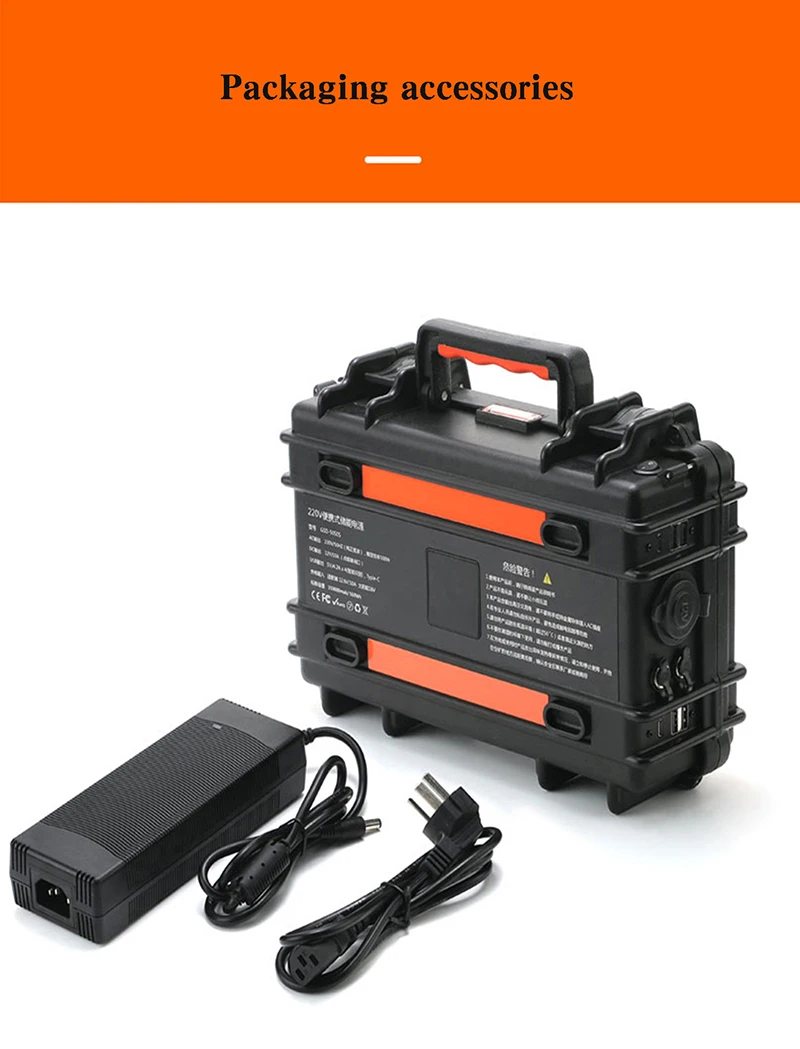 Portable Solar Generator Battery Charger 300w 500w 1000w 110v 220v 230v