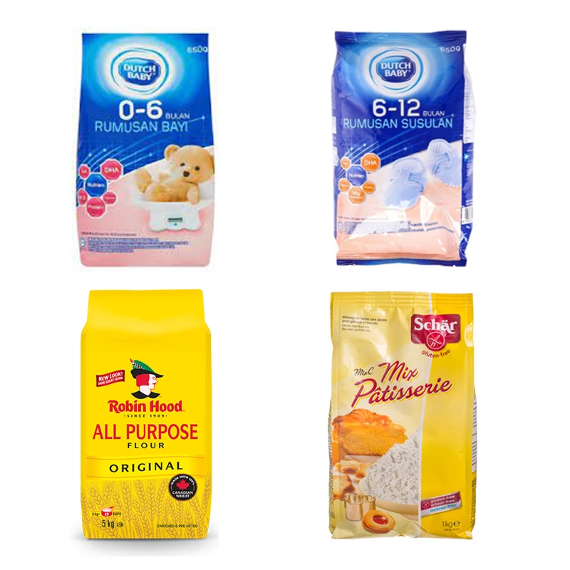 Samfull вертикальные затяжки 100 г 250 500 1 кг упаковочная машина для порошкового молока в саше стоячий мешочек муки