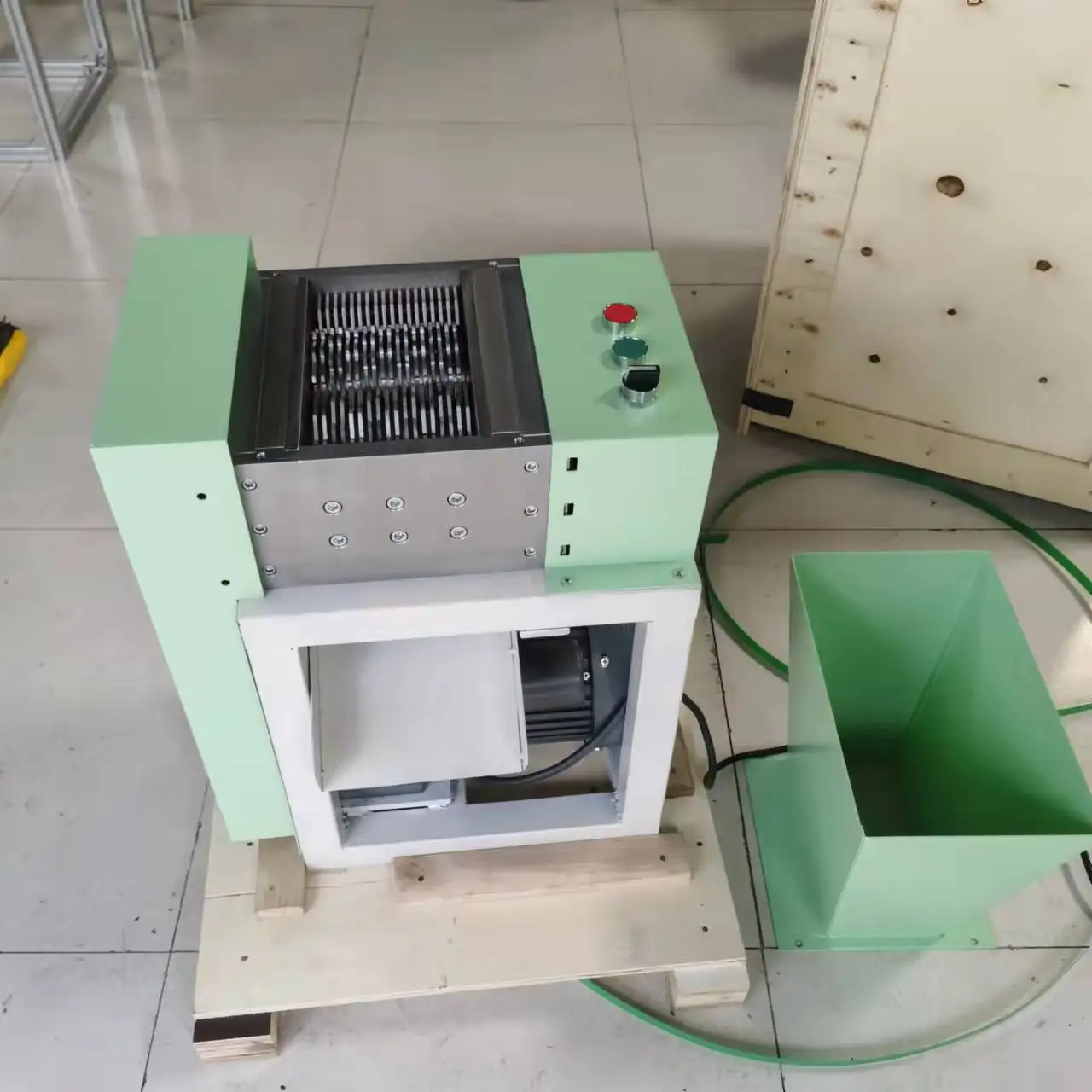 Schreding Machine Mini Small Mini Shredder100 Recycling No Noise Pollution Desktop Crushing ...