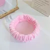 Fascia per capelli rosa