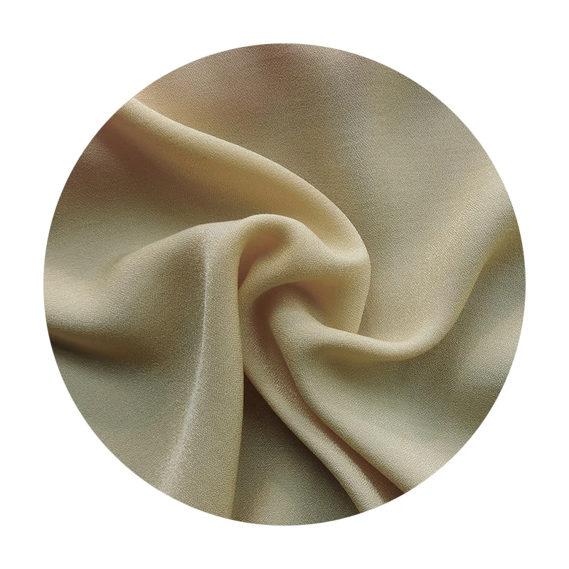 54% полиэстер 46% искусственный шелк Cupro ткань 60S как женское платье из спутанного вискозы