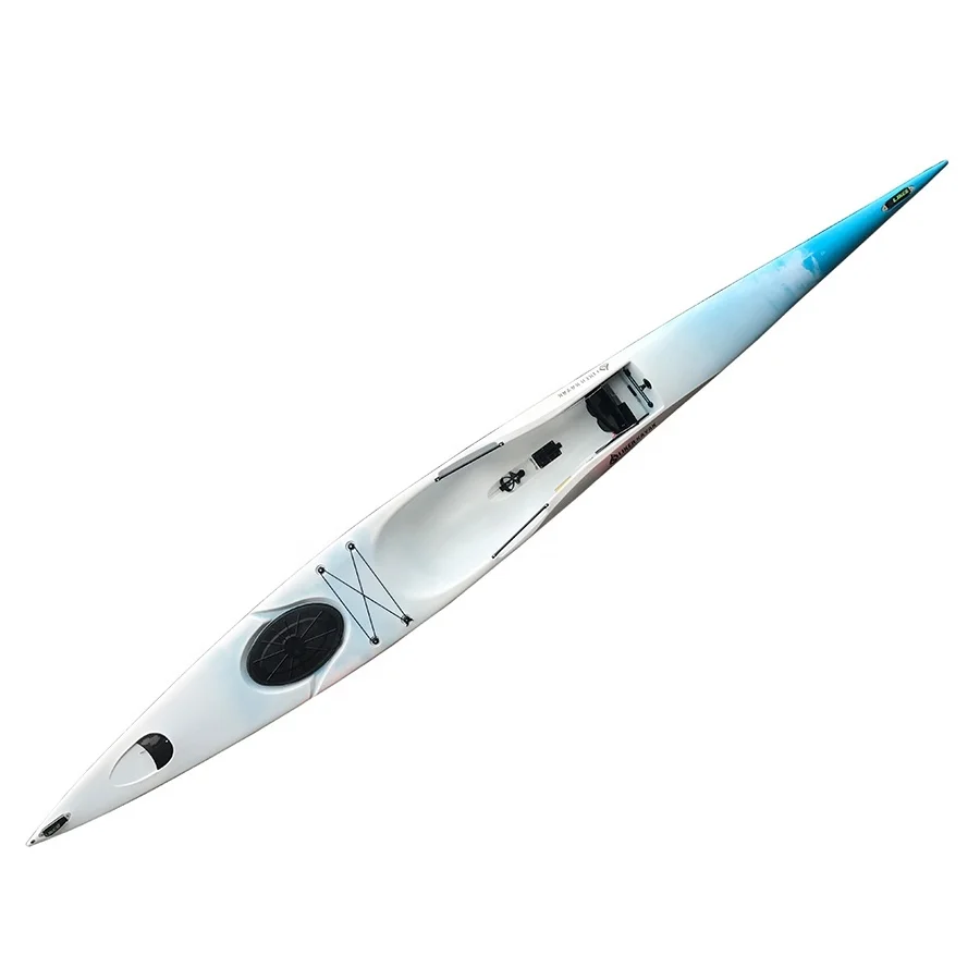 Professional Plastic Surfski Kayak Fast Stable Racing Surfski on Wave