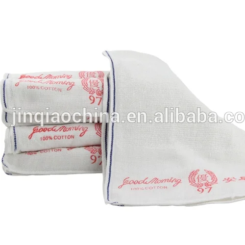 2024, Лидер продаж, дешевое полотенце для рук, доброе утро, хлопковое Тканое оборудование, быстросохнущее изделие, простой стиль для домашнего использования, сделано в Китае