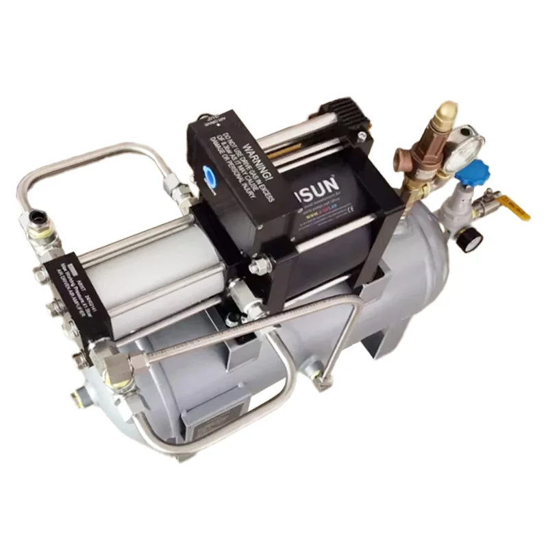 USUN Air Pressure Booster Pump - 20-40 Bar Output for Lasers